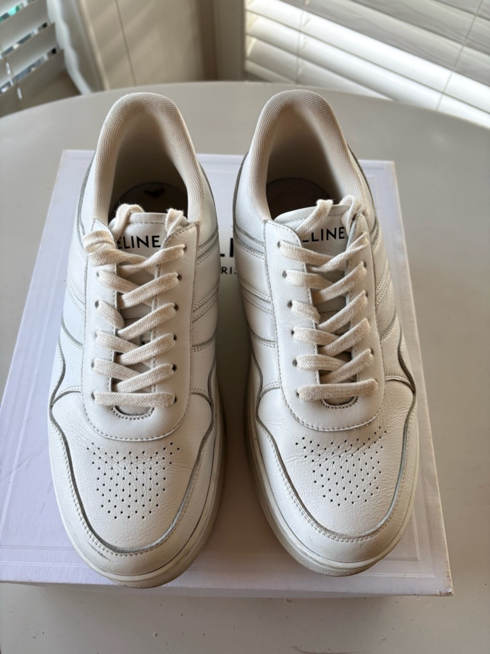 CELINE women’s platform sneakers.